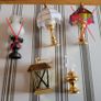 Dolls house lamps and candles Image 2