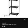 Ikea Fjallbo industrial bookshelf x2 Image 2