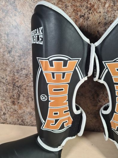 Kids SANDEE COOL-TEC SHIN GUARDS muay thai SIZE XS extra small + groin guard cup