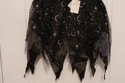 Halloween glitter lurex fancy dress skirt