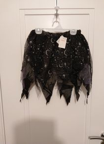 Halloween glitter lurex fancy dress skirt