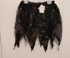 Halloween glitter lurex fancy dress skirt