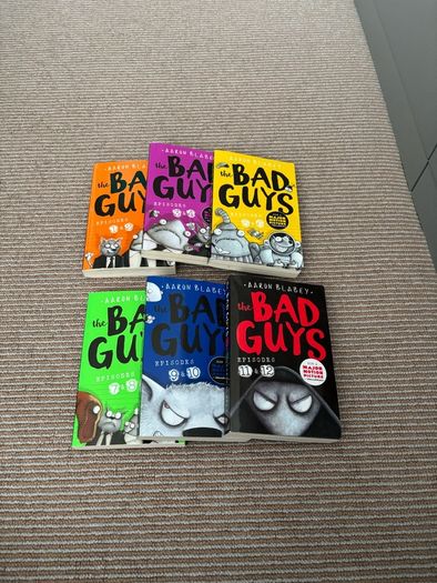 The Bad Guys by Aaron Blabey book set