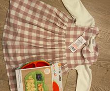 Baby dress&body + munchkin plates