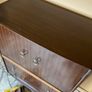 Mid century cabinet bar / linen vintage retro Image 8