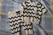 Brand New River Island Baby Knit 2-Piece Set (0-3 Months)
