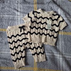 Brand New River Island Baby Knit 2-Piece Set (0-3 Months)