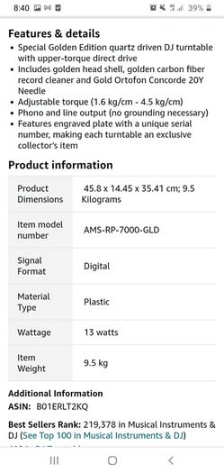 Turntables Ltd edition