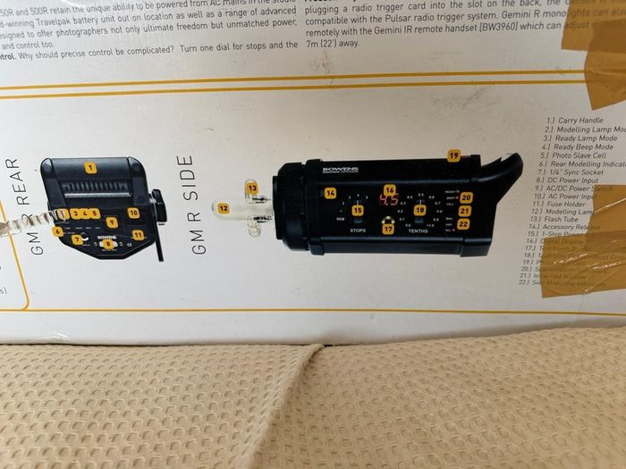 Bowens Gemini Gm500R Pulsar Two Headed Studio Kit