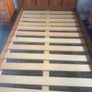 Solid Wood Bed and Mattress Image 4