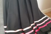 Ballet Character skirt, 3 pink Ribbon Stripes