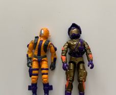 Vintage GI Joe / Action Force Figures - Cobra H.E.A.T. Viper & T.A.R.G.A.T. (1989/1993)