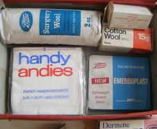 Vintage Boots First Aid Kit.