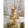 Ornate Brass Candle Holders KAS1221 Image 2