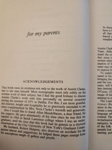 Austin Clark His Life And Works.  By Susan Halpern. Hardback In Very Good.