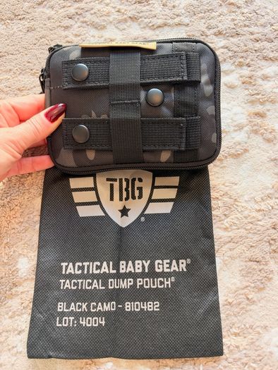 Tactical Baby Gear Carrier  Black Camo