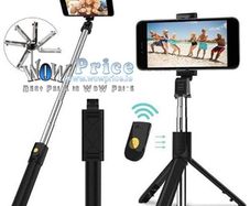 Bluetooth Selfie Stick Tripod and Remote Control