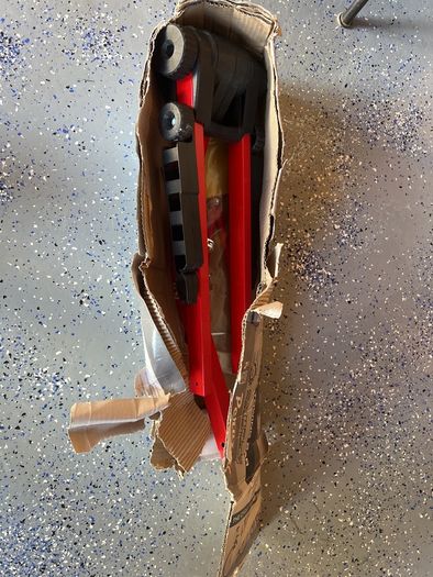 Trail angle cycle towing bar