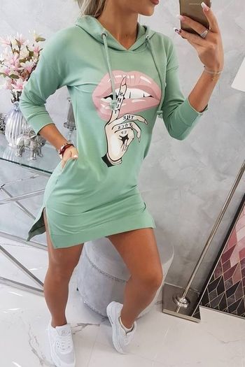 dress with lips