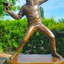 Rose Thrower - Bronze, Marble, Signed Image 8