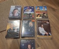 Selection of Irish country music dvds