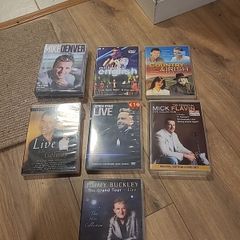 Selection of Irish country music dvds