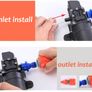 BRAND NEW 12V Portable Car Washer Gun Pump High Pressure Spray Image 5