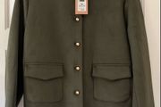 BNWT Size 16 Dark Green Jacket by Gallery, Dunne's
