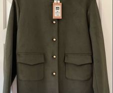 BNWT Size 16 Dark Green Jacket by Gallery, Dunne's