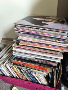Approx 250 Vinyl LPs