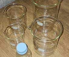 Schott Duran glass beaker set
