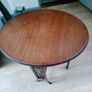 antique drop leaf coffee table Image 5