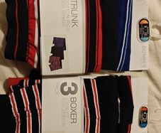 Boys set boxers size 9/10 years