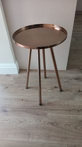 Rose Gold side table