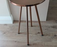 Rose Gold side table