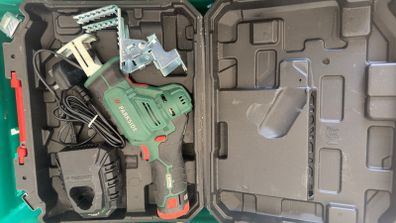 PARKSIDE Cordless Jigsaw 12V with Battery, Charger & Blades