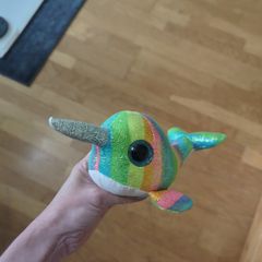 Free narwal stuffed toy