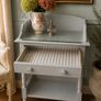 Vintage glass top Wash Stand. Fully restored Image 2