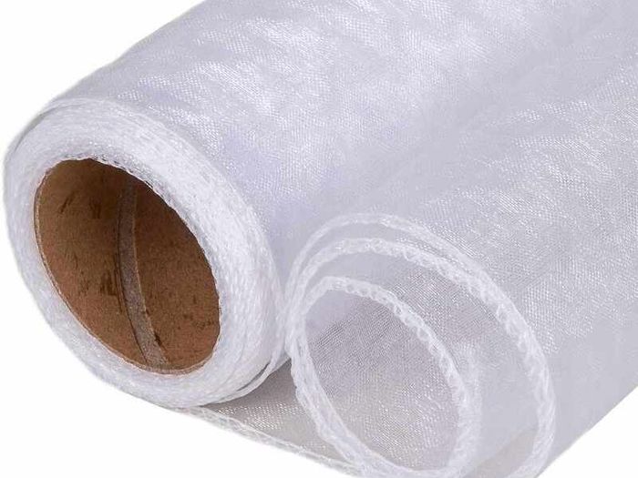 Tulle Roll ,fabric ribbon white