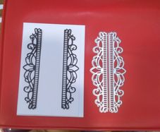 Decorative Twin Edging Die or Copies