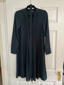 H&M never worn dress in bottle green colour