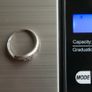 Vintage 925 Sterling Silver Ring with Stone Detailing size K - 1,8g Image 9