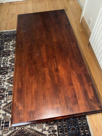 Mahogany coffee table