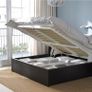 Ikea Malm double bed with under bed storage and matress Image 4
