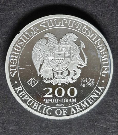 2025 1/2 oz Silver Noahs Ark Coin .999