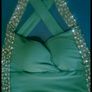 Grace Karin Diamante Cross Strap -Low Back Fitted Formal Debs/Prom/Maxi Dress Image 5