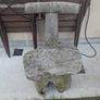 Teak root garden furniture - 4 chairs and table. Image 4