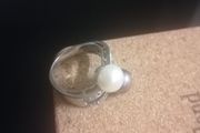 French Vintage pearls ring