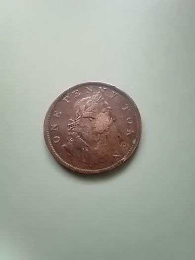 Ireland 1820 Geo III Penny Token