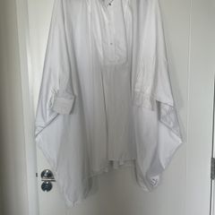 Nicole Farhi Oversize Artists Style Snow White  Cotton Shirt